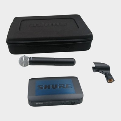 Shure BLX24/SM58 H11 Frequeancy Band Wireless Microphone System w/ PS24US AC