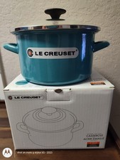 Le Creuset  Enamel On Steel, 3 Quarts, 20 cm Turquoise  Blue