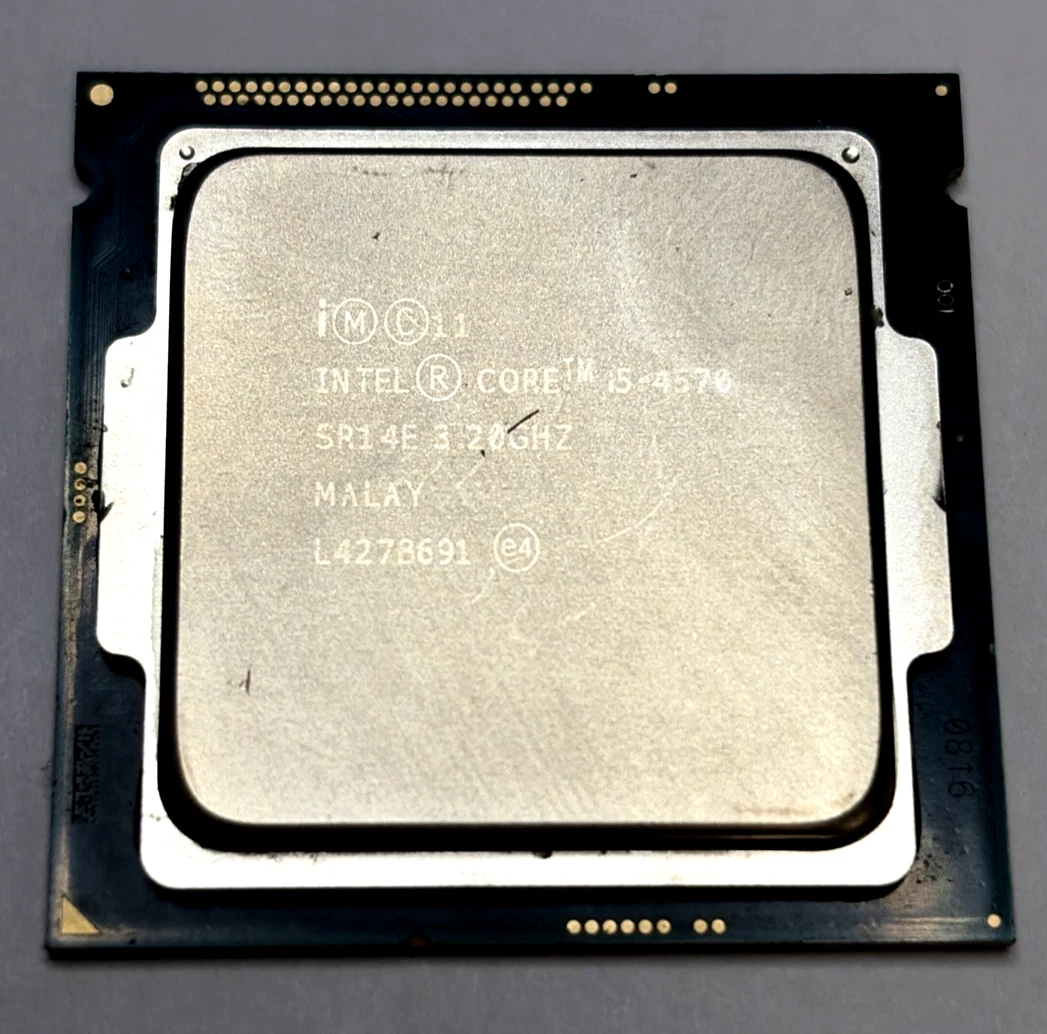 Core i5 4th Gen Intel Core i5-4570 Processor Model LGA 1150/Socket