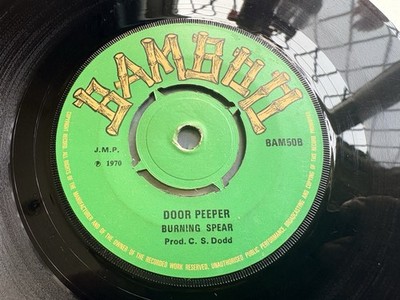 Burning Spear Door Peeper Bamboo Roots Reggae Killer Vg+++