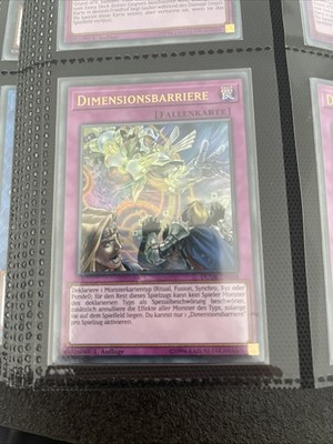 Yu-Gi-Oh Dimensionsbarriere DUDE-DE048 Ultra Rare 1. Auflage NM