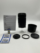 Sony E 55-210mm f4.5-6.3 OSS Telephoto Lens Black E Mount APS-C