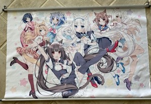 Anime NEKOPARA ART Home Decor Poster Wall Scroll Otaku Collectible 34” X 23”