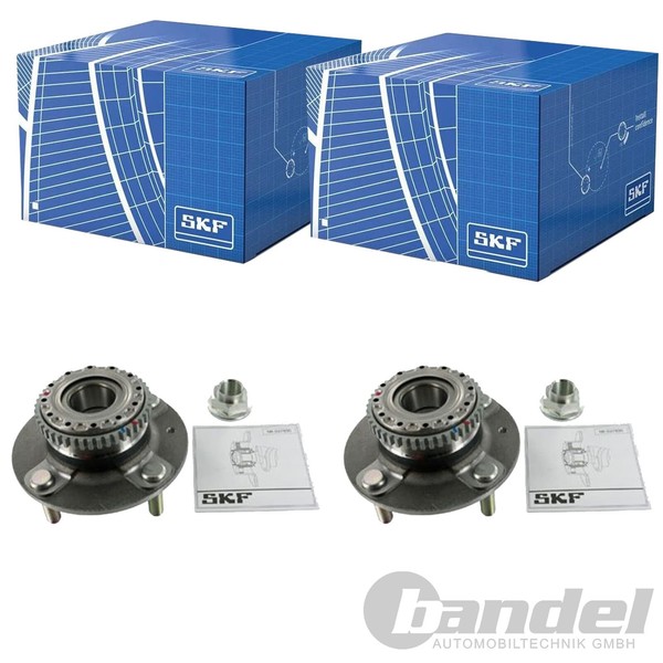 2X SKF RADLAGER-SATZ Hinten Passend FÜR Hyundai Elantra KIA Cerato Links+Rechts-image