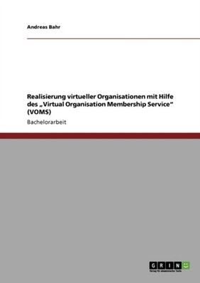 Bahr - Realisierung virtueller Organisationen mit Hilfe des Virtual O - E555z