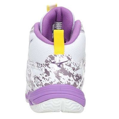 Mizuno Wave Diverse Lg4 Ltd Studio White Purple K1GF247551 Men's