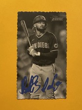 FERNANDO TATIS JR (/200) (MINI DECKLE EDGE SSP) 2023 Topps Heritage #DE-4 PADRES