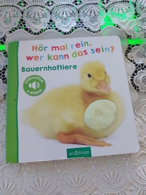 Hör mal rein, wer kann das sein?   Bauernhoftiere: Strei... | Buch | I1