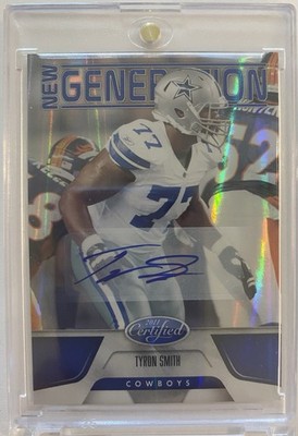 2011 Panini Certified - New Generation Tyron Smith #249 Mirror Blue /100 (RC)