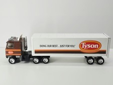 Ertl - Tyson Foods Semi Tractor Trailer - 19 ...