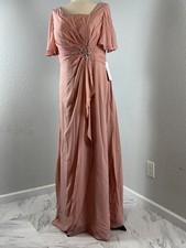 Elegant Pink Evening Gown, size:16--265