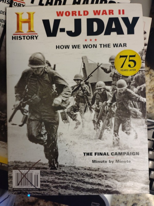 HISTORY CHANNEL MAGAZINE - "V-J DAY - HOW WE WON THE WAR" - WWII - NEW
