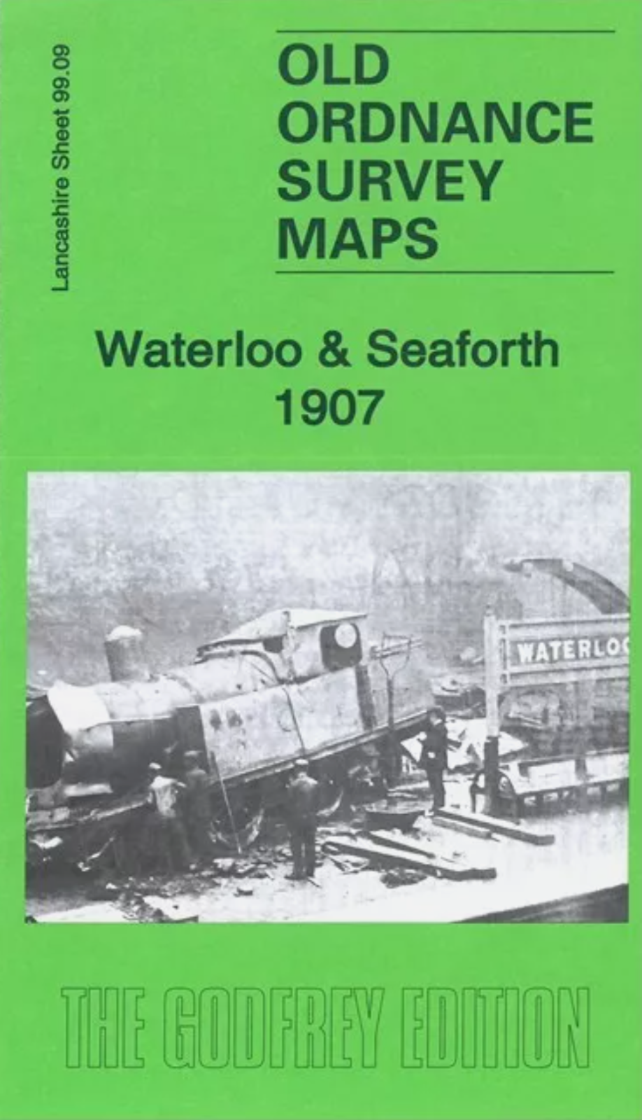 MAP OF Waterloo & Seaforth 1907 Lancashire Sheet 99.09a by Kay Parrott NEW
