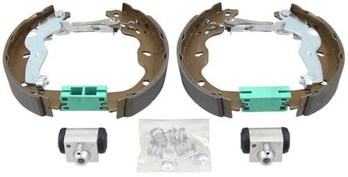 f.becker_line Bremsbackensatz Vormontiert Hinten Rechts Links FüR Suzuki SX4-image
