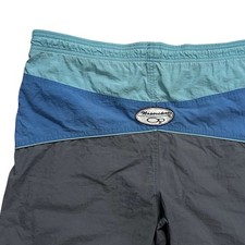 OP Vintage Swim Trunks Board Shorts Men  s 32 Green Surf Patch 90s Ocean Pacific