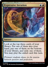 Expressive Iteration | OTC | 224 | NM/Uncommon | Magic | 012-MTG-U