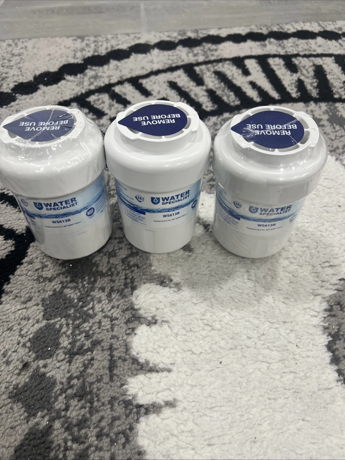 Lot 3- Waterspecialist MWF Refrigerator Water Filter WS613B Replacement GE Smart
Opens in a new wind