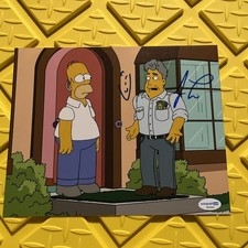 Jay Leno SIGNED AUTOGRAPHED PHOTO the jay leno show ACOA CERT 8x10 THE SIMPSONS