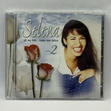 Selena - All My Hits / Todos Mis Exitos Vol. 2 (CD, 2000) No Locket