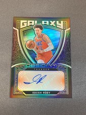 2020-21 Panini Obsidian - Galaxy Autographs Isaiah Roby #GAL-IRO Electric...