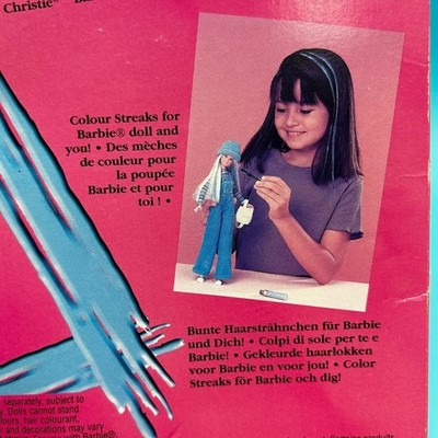 Rare Barbie Cool Colours Blue UK Dungarees Boxed MIB Fashion Doll