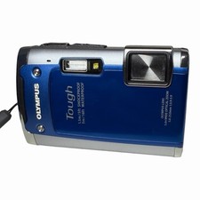 Olympus Tough TG-610 Digital Camera 14.0MP Blue Waterproof Shockproof Tested