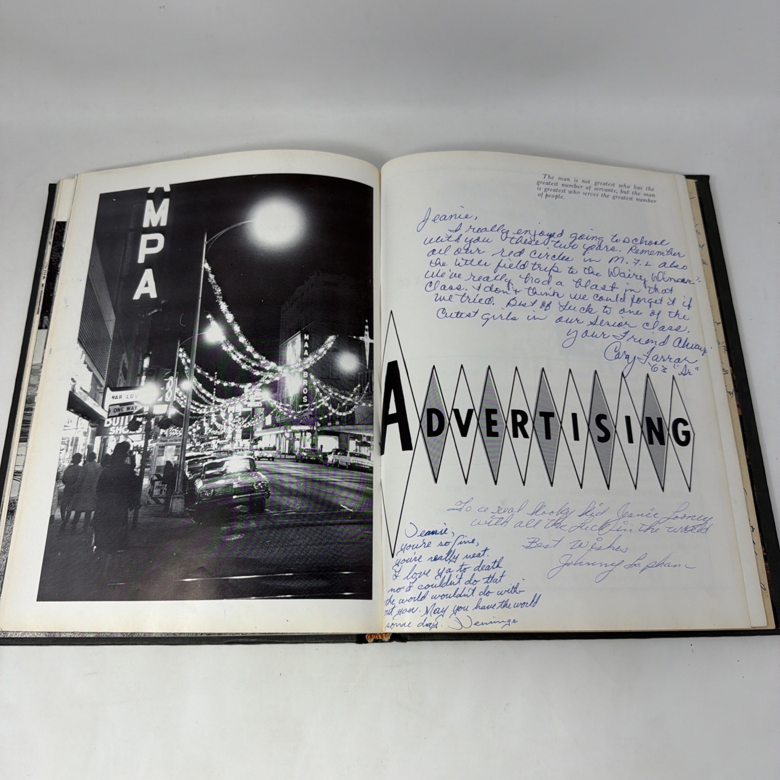 1963 East Bay High School Yearbook Gibsonton Florida Warrior Annual Volume VI 6