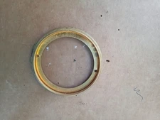 Antique Back Door With Glass For French Mantle Clock -19 c.