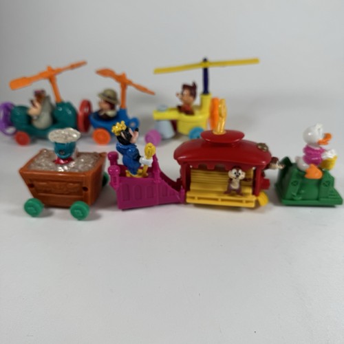 McDonald's Happy Meal Toys Vintage Disney Chip N Dale Topolino Paperino Nano - Foto 6 di 12