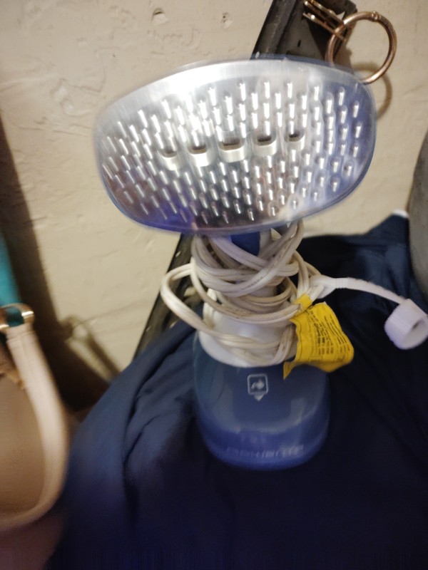 Rowenta Portable Electric Handheld Garment Steamer 750W 120V Blue DR5050