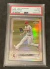 2022 Topps Chrome - Mike Trout #200 Refractor PSA 10 Los Angeles Angels MVPs