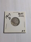 1917-D Buffalo Nickel bonus Coin Included