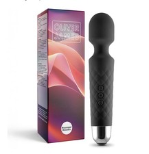 Oliver James Personal Massager - Wand Massager with 20 patterns 8 speeds 