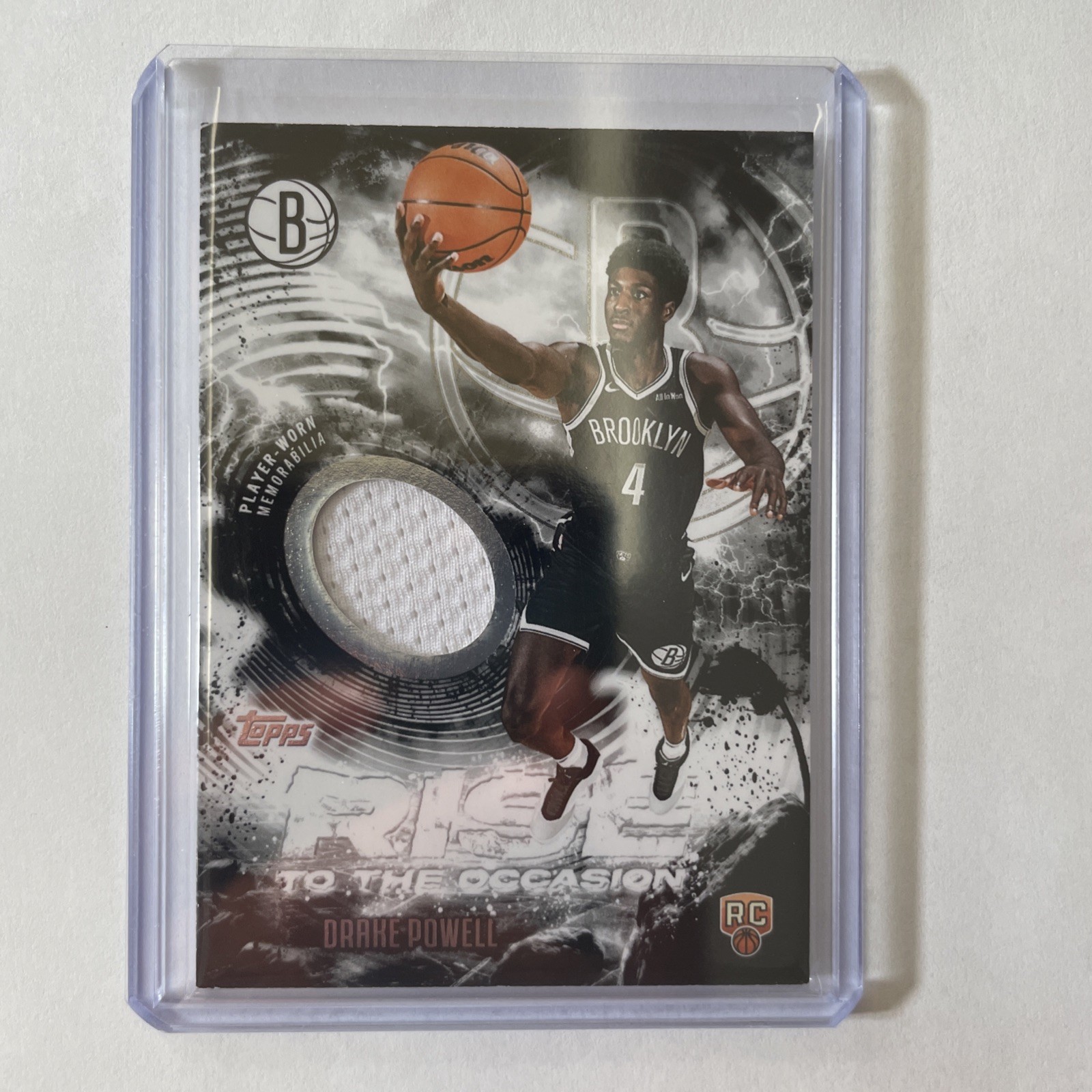 2025 Topps - Drake Powell Rise To The Occasion #RTO-DP (RC) Player Worn Patch