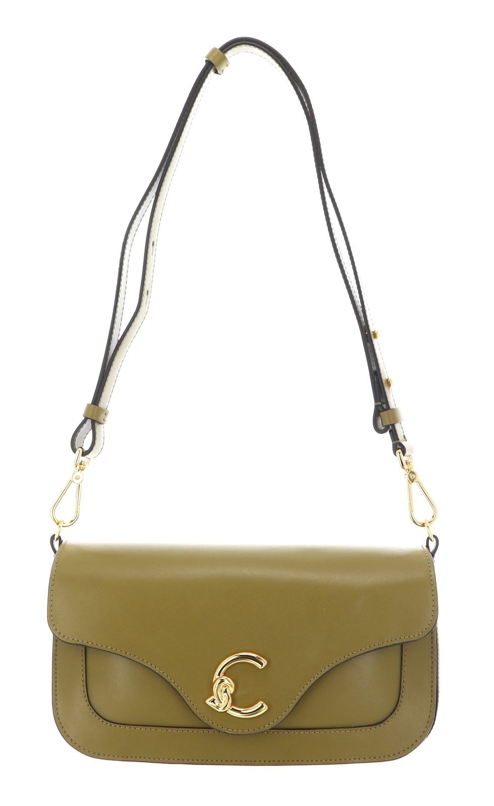 COCCINELLE shoulder bag C-Me Calf Shoulder Bag Seagrass