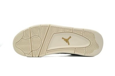 Size 8.5 - Air Jordan 4 Retro Metallic Gold W for sale online | eBay