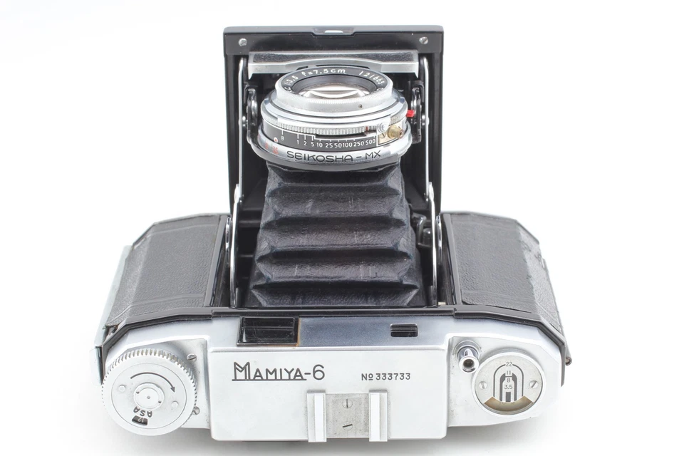 [Near MINT] Mamiya 6 Six Automat 6x6 Filmkamera Zuiko 75mm f3.5 aus JAPAN - Bild 4 von 4