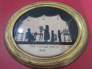 Antique SILHOUETTE MORGAN FAMILY 1809 #1 of 12 Listed