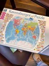 Ravensburger Political World Map 1000 Piece Jigsaw Puzzle