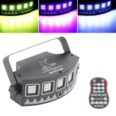 45 Beads Lights LED Disco Show Party Stage Light Strobe DJ Projector Spotlight