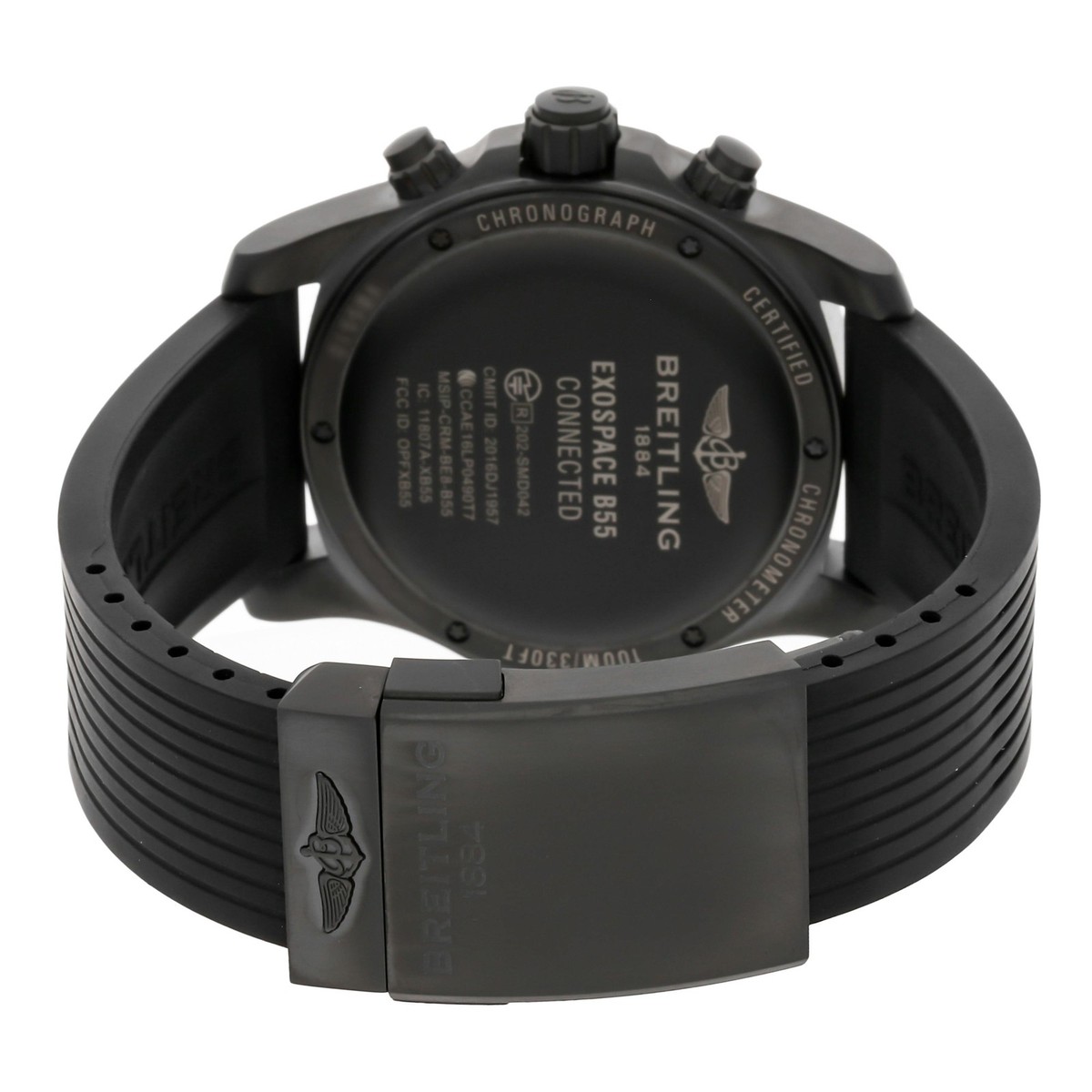 Breitling Exospace B55 Schwarz Titan Beschichtet Quarz 46mm Herren