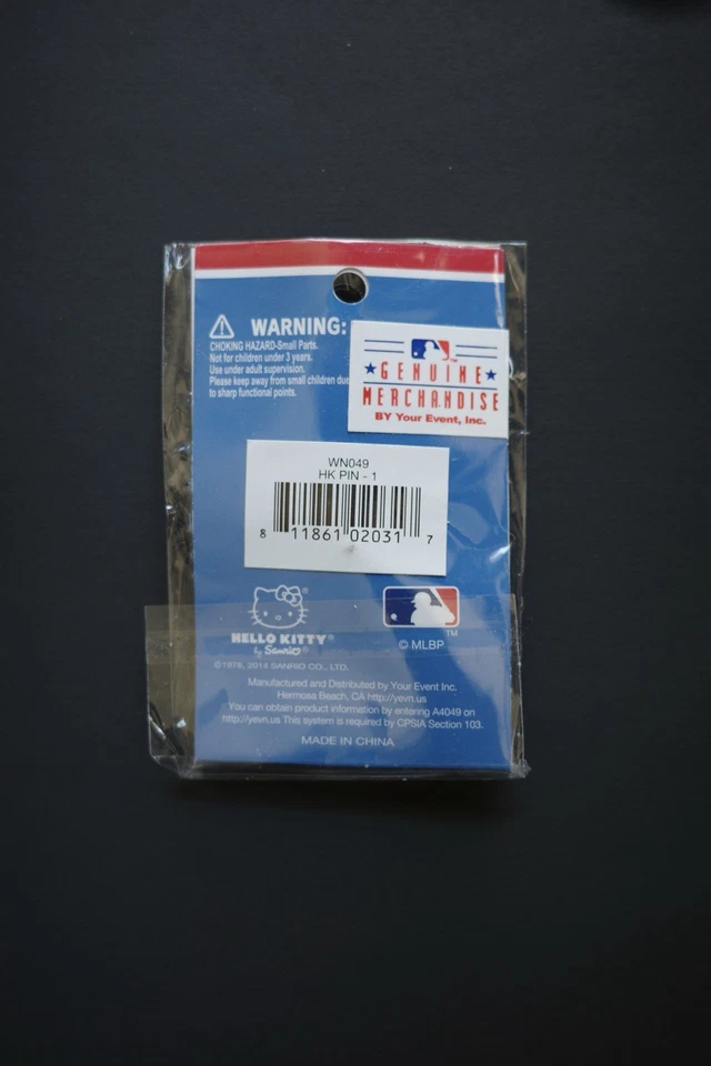 Washington Nationals Stadium Exclusive Hello Kitty Collectible Pin SGA RARE - Image 2 of 2