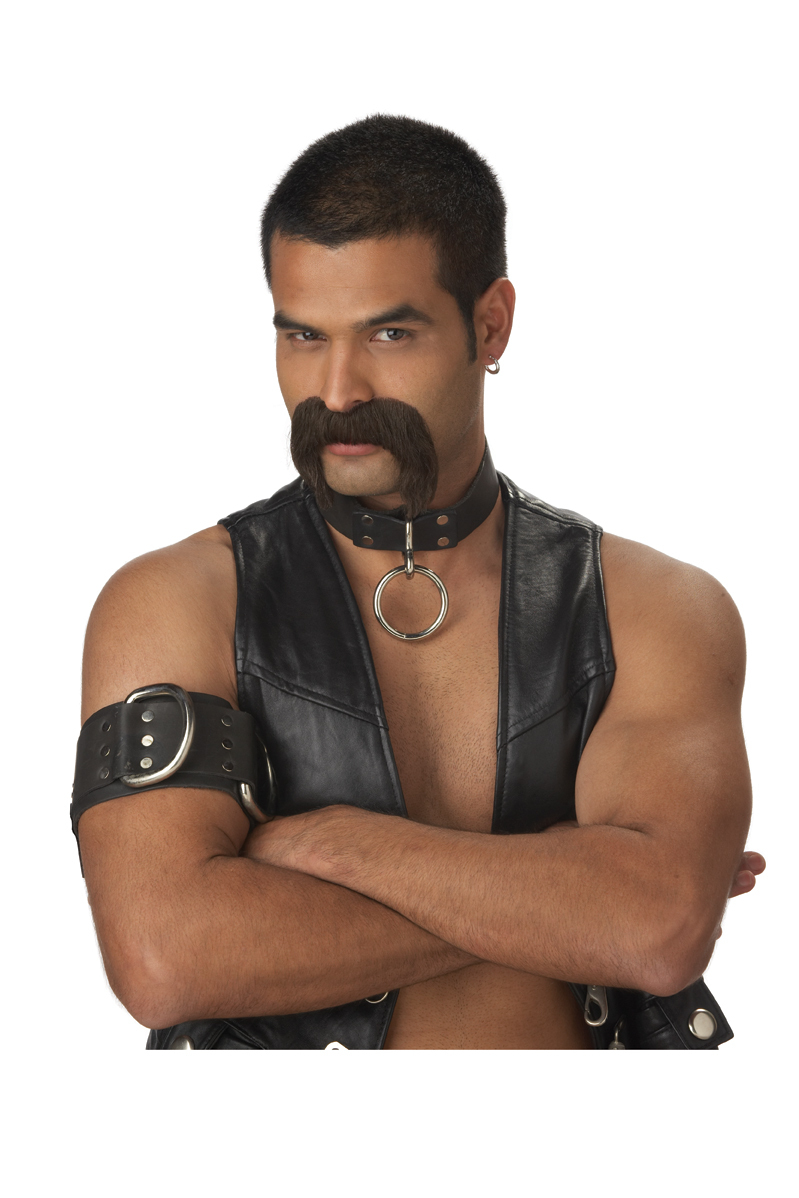 YMCA The Leather Daddy Biker Macho Man Facial Hair eBay