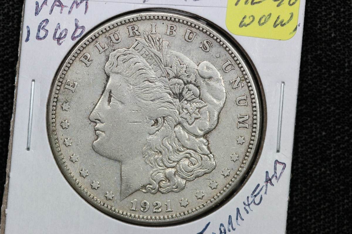 1921-S Morgan Dollar VAM-1B6b Thorn Head Variety Hit List 40 WOW