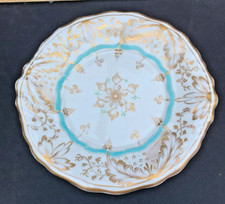 Vintage Ornate British ANCHOR China Plate - Gold Border