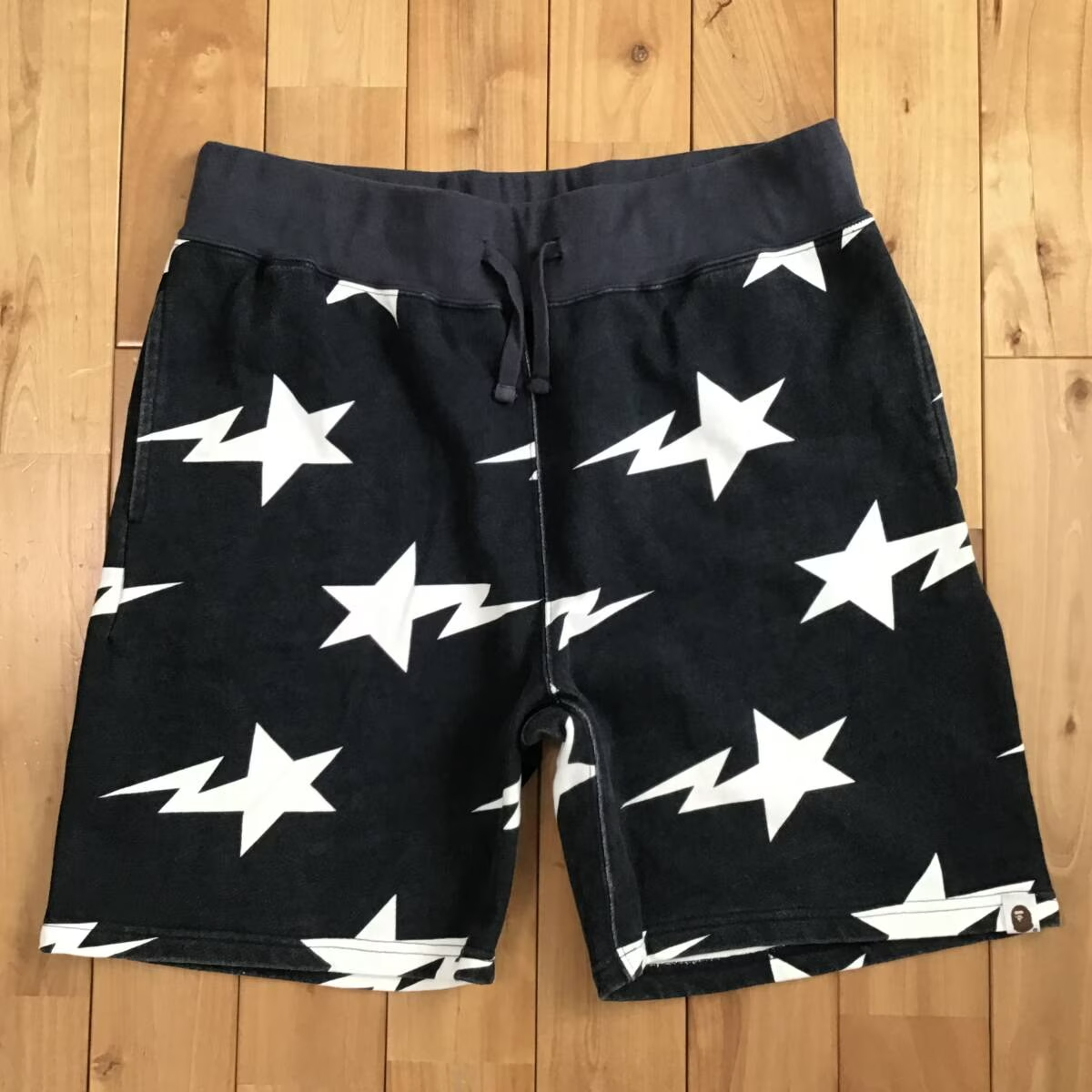 【新品未使用】BAPE STA LOGO BEACH SHORTS エイプ　水陸 A-Bathing-Ape-Bape-Sta-Logo-