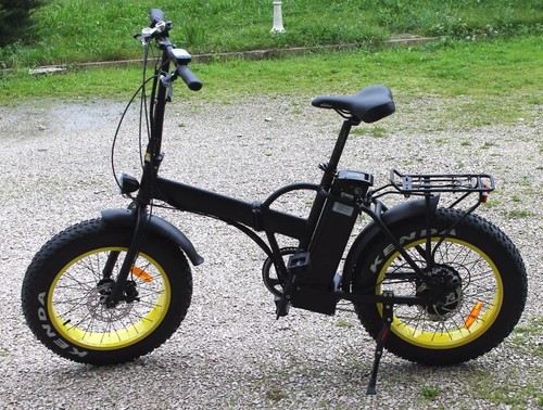 BICI ELETTRICA PIEGHEVOLE FAT BIKE BATTERIA SAMSUNG 350W | eBay