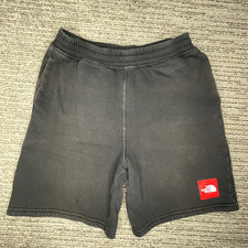 The North Face Size XL Boys Shorts Mid Length Soft Fleece Gym Black