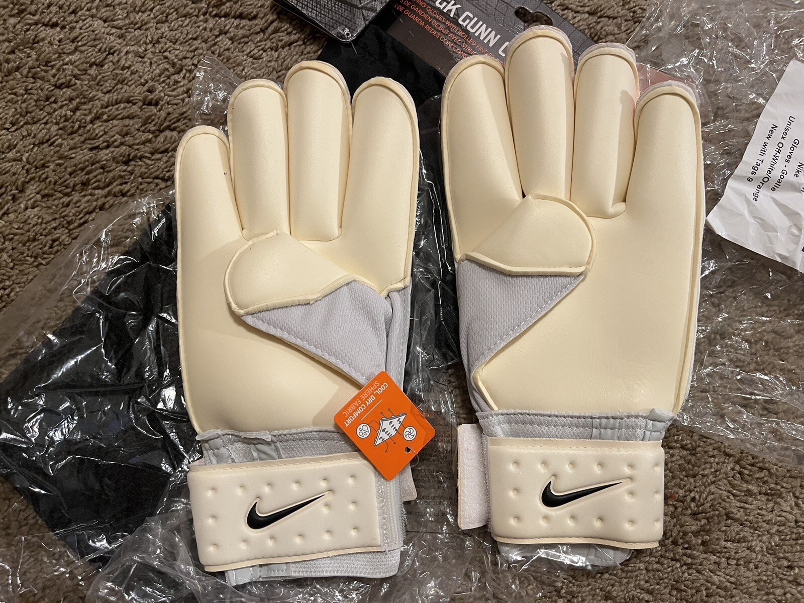 Nike goalkeeper gloves size 9(2 pair of gloves) eBay