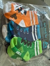 RBX boys Socks - Booties 6-Pack Set 6 - 12 Months